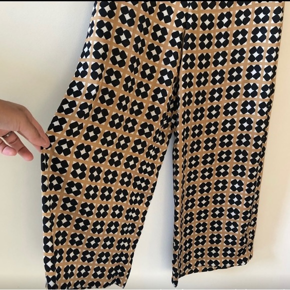 Geometric Wide Leg Pants - Picture 3 of 6
